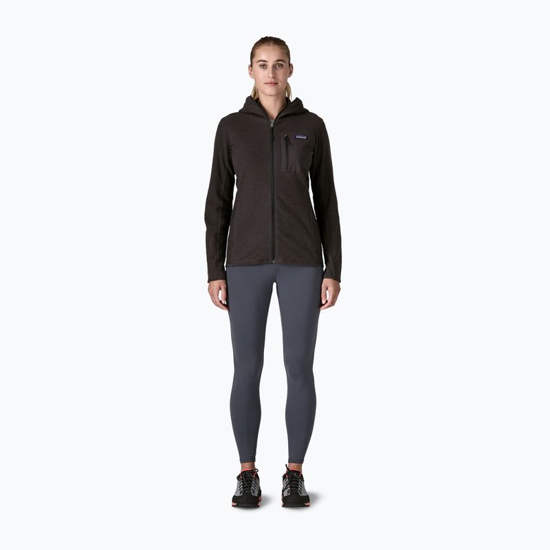 Кофта флісова жіноча Patagonia R1 Air Full-Zip Hoody black 2
