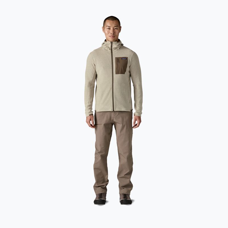 Кофта трекінгова чоловіча Patagonia R1 Air Full-Zip Hoody pelican 2