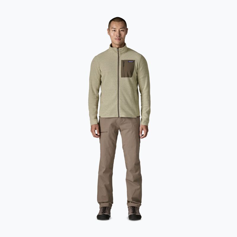 Кофта трекінгова чоловіча Patagonia R1 Air pelican 2
