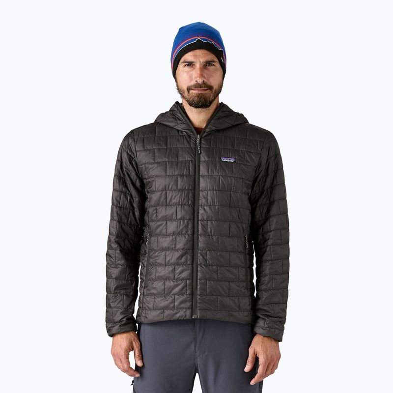 Пуховик чоловічий Patagonia Nano Puff Hoody black