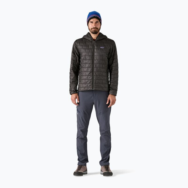Пуховик чоловічий Patagonia Nano Puff Hoody black 2