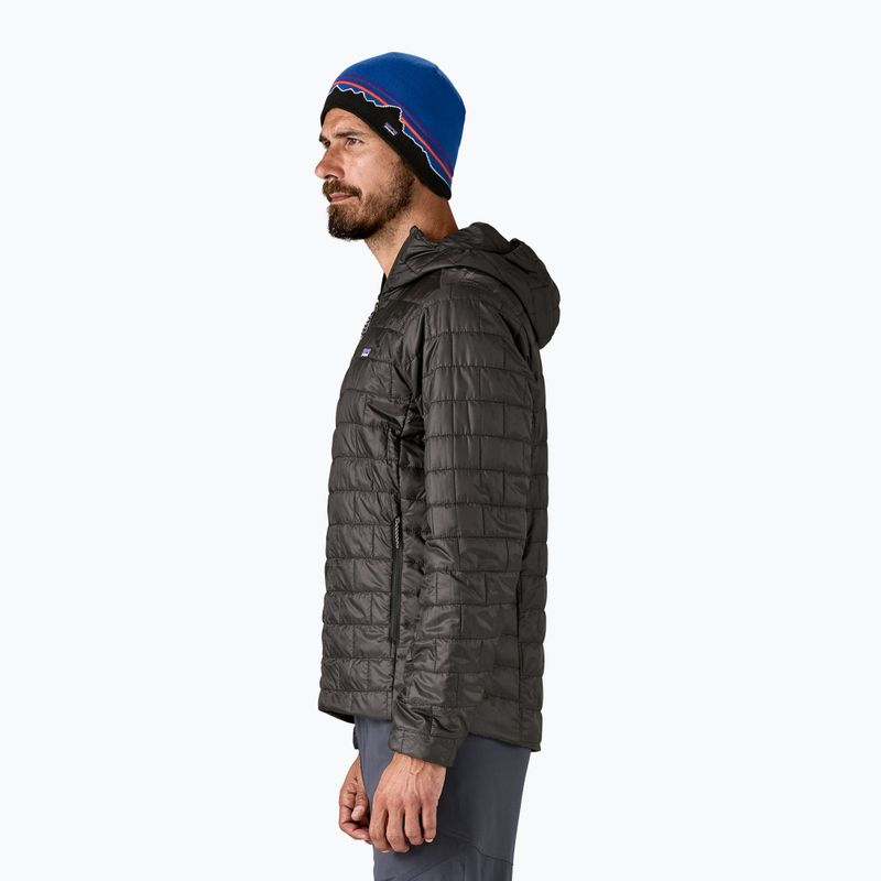 Пуховик чоловічий Patagonia Nano Puff Hoody black 4