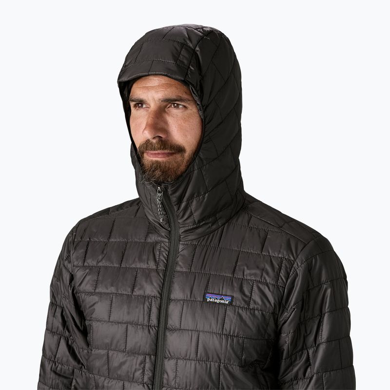 Пуховик чоловічий Patagonia Nano Puff Hoody black 5