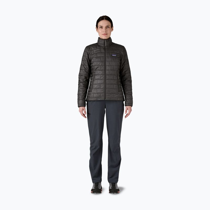 Куртка утеплена жіноча Patagonia Nano Puff smolder black 2