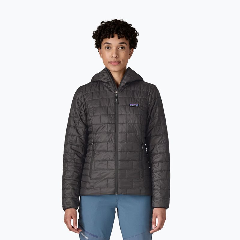 Пуховик жіночий Patagonia Nano Puff Hoody black
