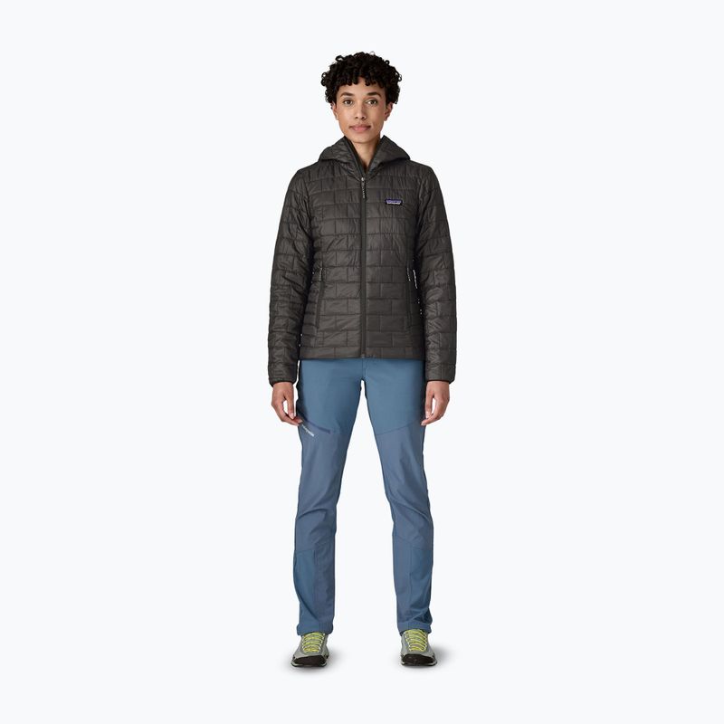 Пуховик жіночий Patagonia Nano Puff Hoody black 2
