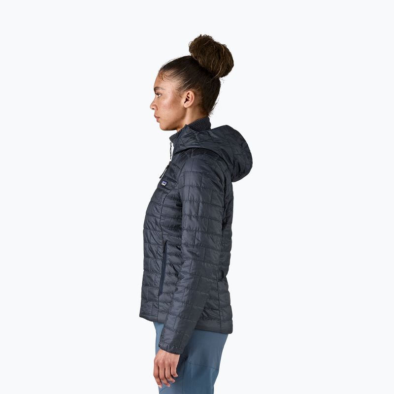 Куртка утеплена жіноча Patagonia Nano Puff Hoody smolder blue 4