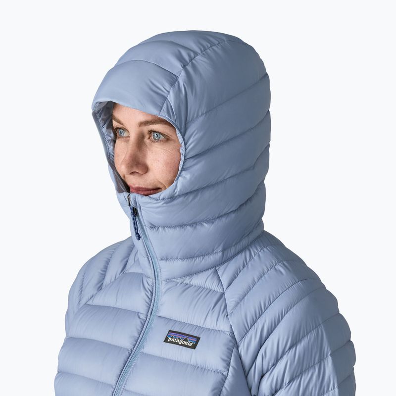 Пуховик жіночий Patagonia Down Sweater Hoody barnacle blue 5