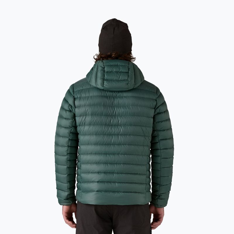 Пуховик чоловічий Patagonia Down Sweater Hoody cascade green 3