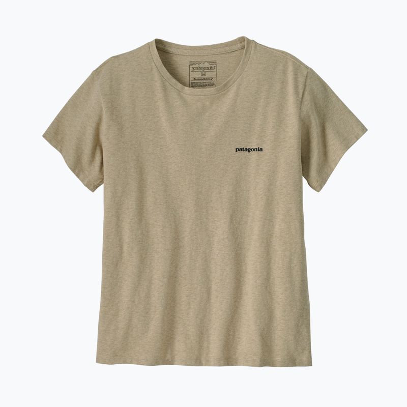 Футболка жіноча Patagonia P-6 Logo Responsibili-Tee pumice 2