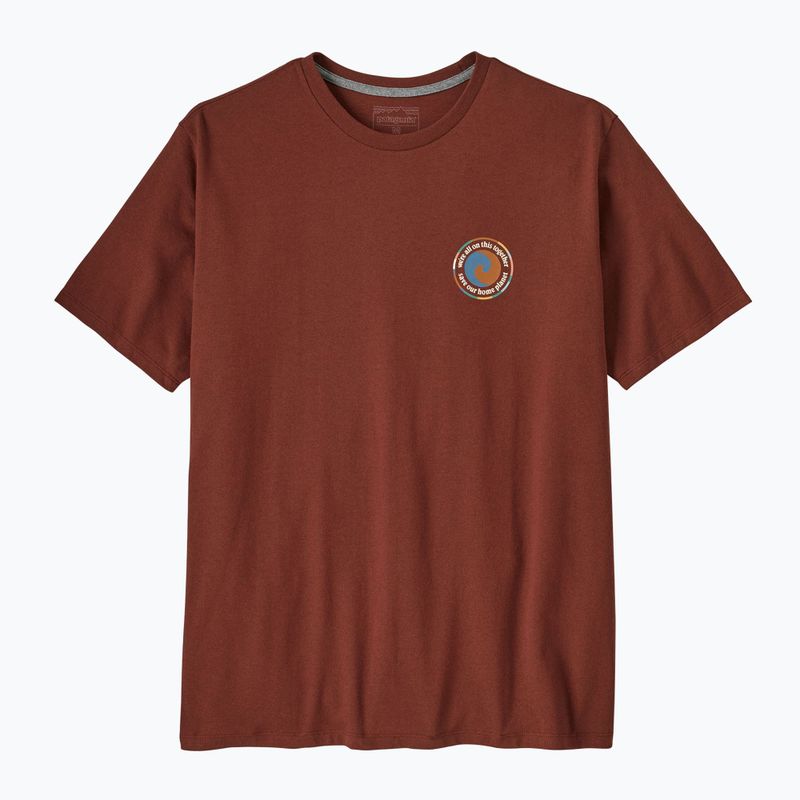 Футболка чоловіча Patagonia Unity Fitz Responsibili dried vanilla