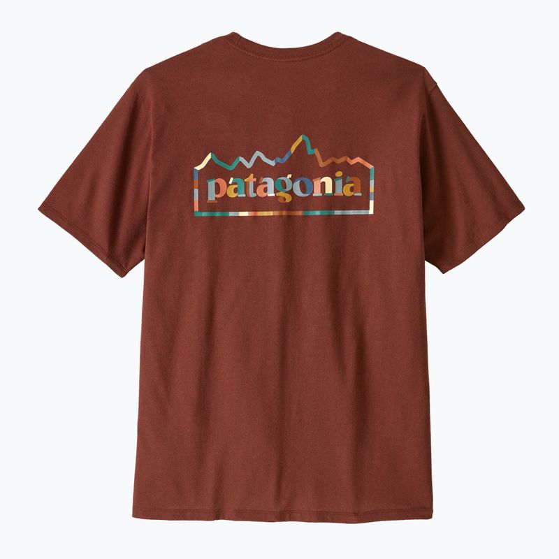 Футболка чоловіча Patagonia Unity Fitz Responsibili dried vanilla 2