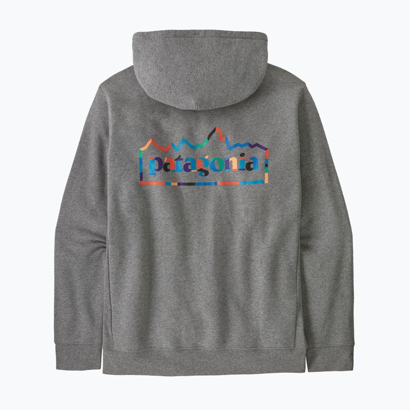 Кофта чоловіча Patagonia Unity Fitz Uprisal Hoody gravel heather 2