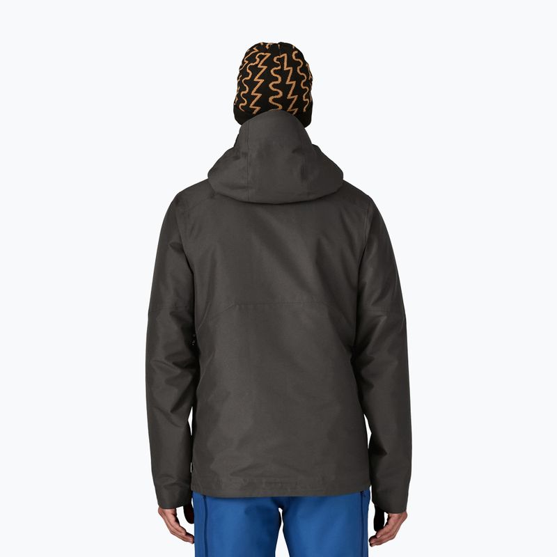 Куртка лижна чоловіча Patagonia Insulated Powder Town black 2