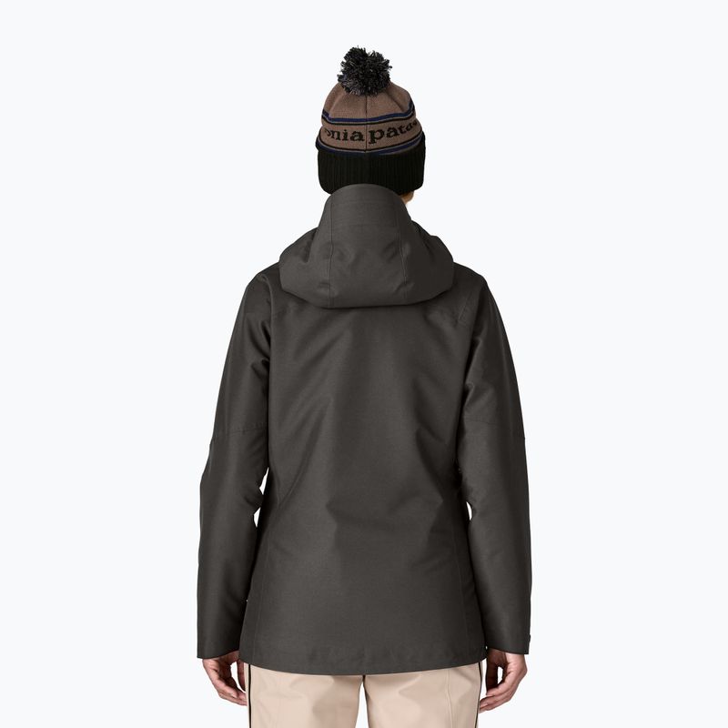 Куртка лижна жіноча Patagonia Insulated Powder Town black 2