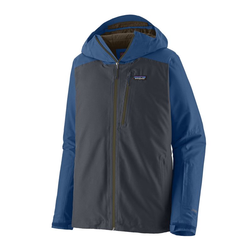Куртка-дощовик чоловіча Patagonia Insulated Powder Town smolder blue w / clement blue 3