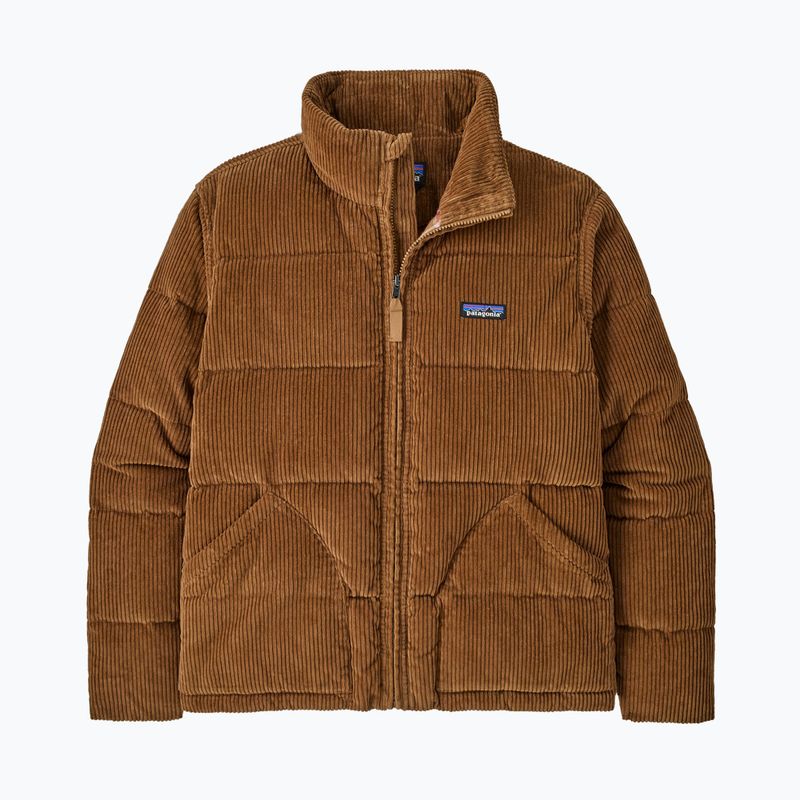 Пуховик жіночий Patagonia Cord Fjord deer brown 4