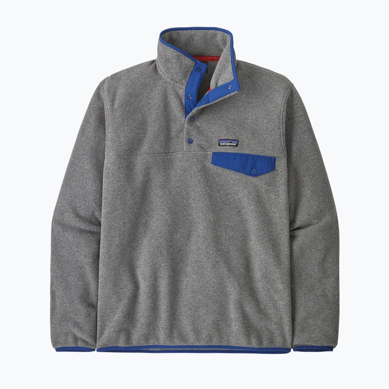 Кофта трекінгова чоловіча Patagonia LW Synch Snap-T P / O nickel w / clement blue