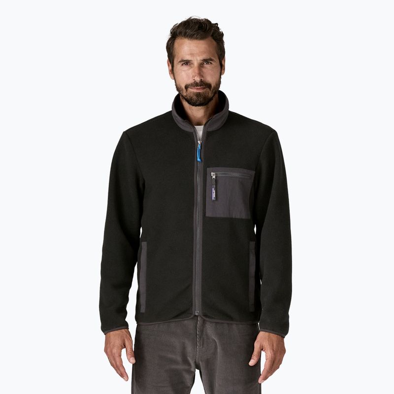 Кофта флісова чоловіча Patagonia Synch black solid