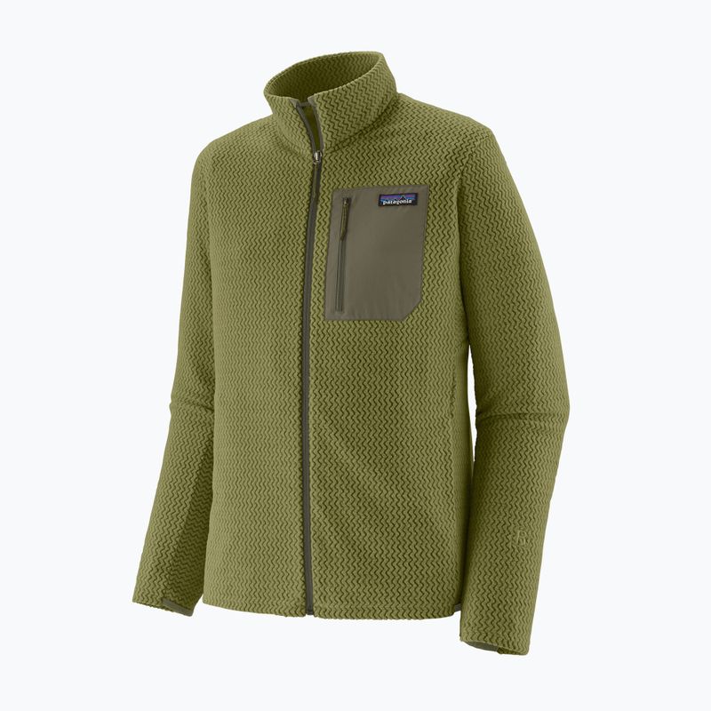 Кофта трекінгова чоловіча Patagonia R1 Air caper green 10
