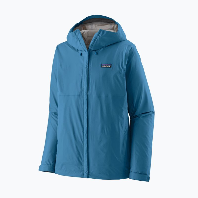 Чоловіча водонепроникна куртка Patagonia Torrentshell 3L Rain aquatic blue 8