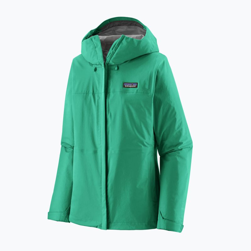 Куртка дощовик жіноча Patagonia Torrentshell 3L Rain aqua stone 7