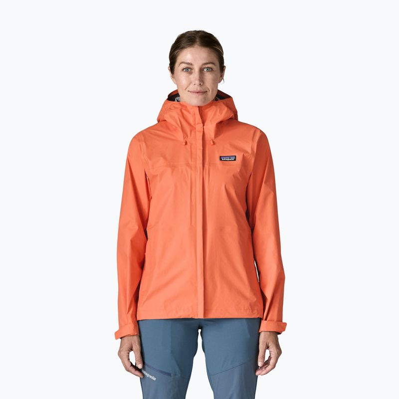 Куртка дощовик жіноча Patagonia Torrentshell 3L Rain peach sorbet
