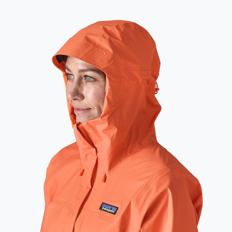 Куртка дощовик жіноча Patagonia Torrentshell 3L Rain peach sorbet 5