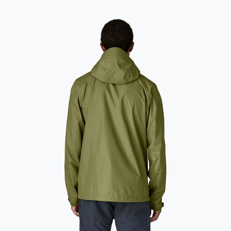 Куртка дощовик чоловіча Patagonia Torrentshell 3L Rain caper green 3