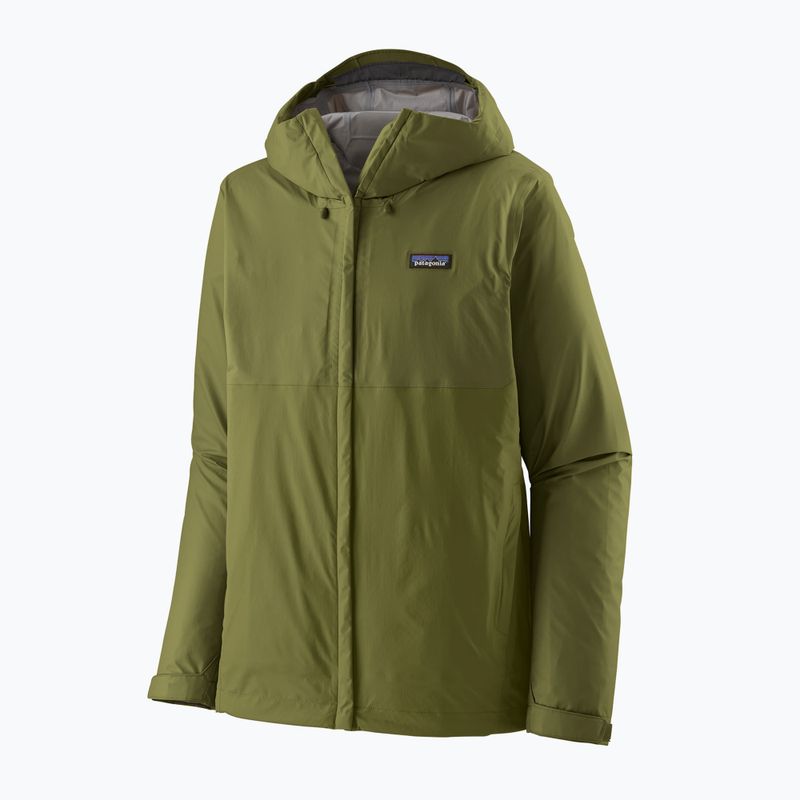 Куртка дощовик чоловіча Patagonia Torrentshell 3L Rain caper green 7