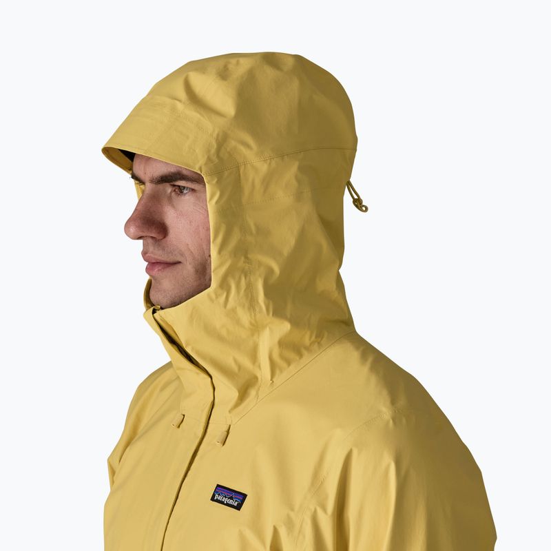 Чоловіча водонепроникна куртка Patagonia Torrentshell 3L Rain limestone yellow 5