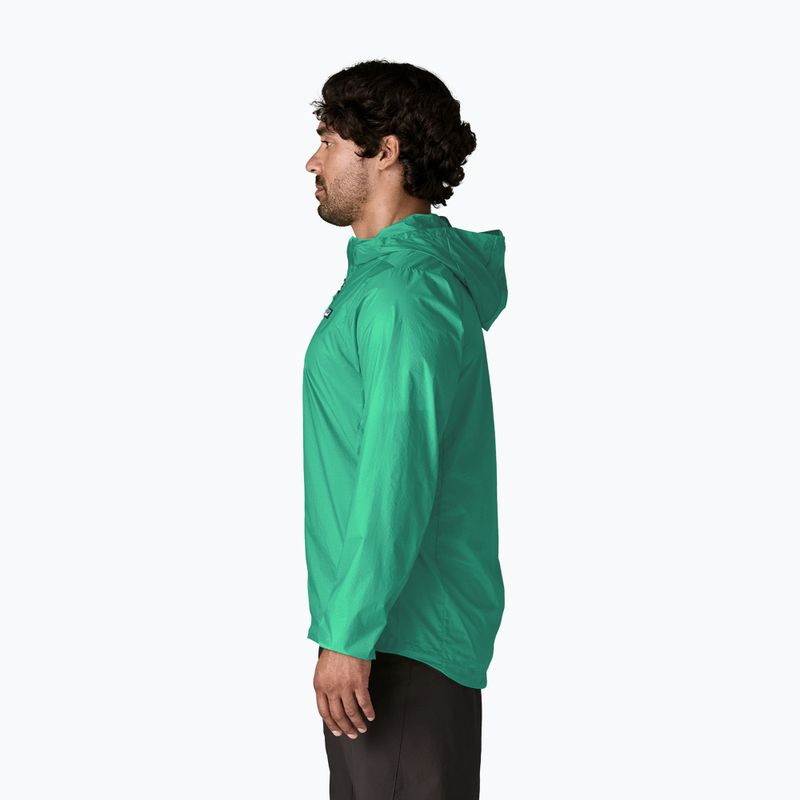 Куртка вітровка чоловіча Patagonia Houdini aqua stone 4