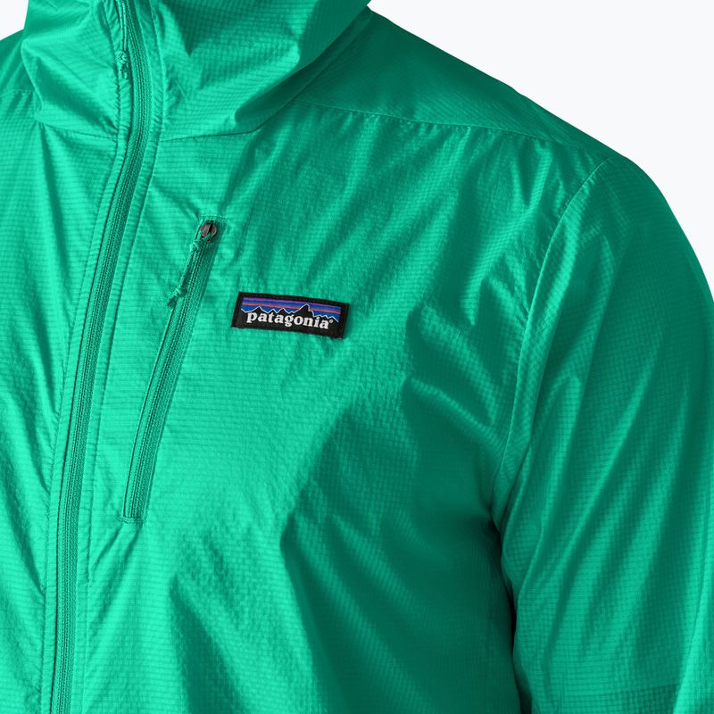 Куртка вітровка чоловіча Patagonia Houdini aqua stone 7