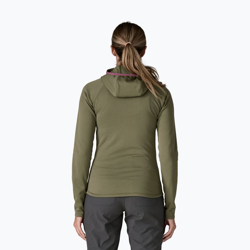 Кофта жіноча Patagonia R1 Ultralight Hoody basin green 3