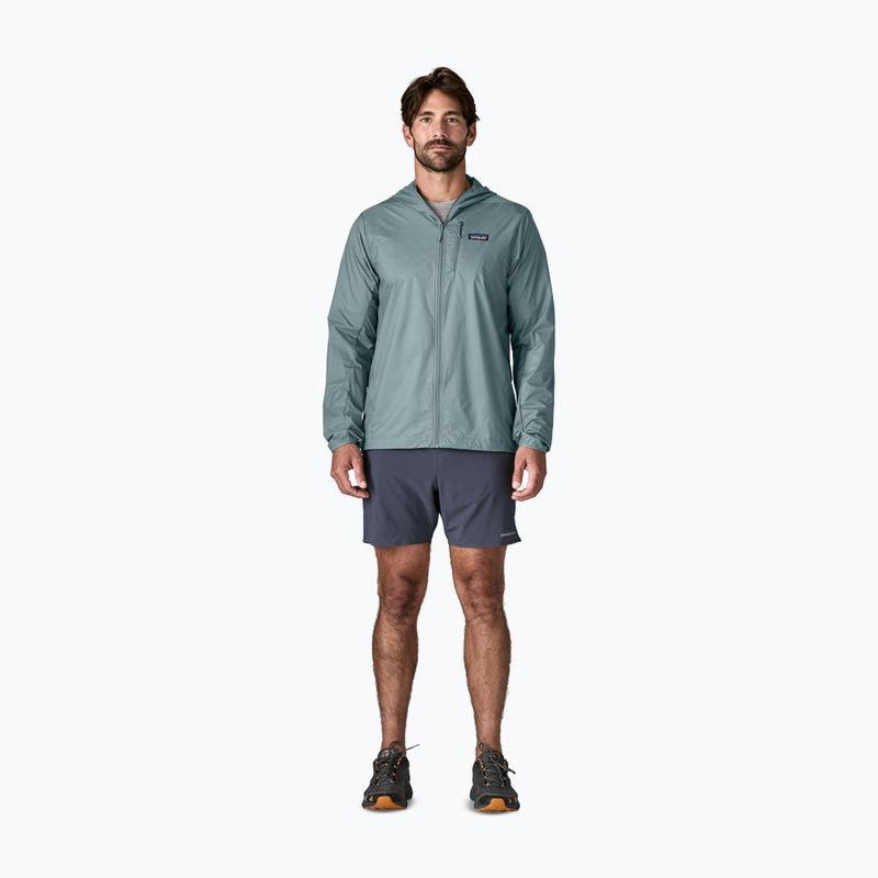 Куртка вітровка чоловіча Patagonia Houdini blue sage 2