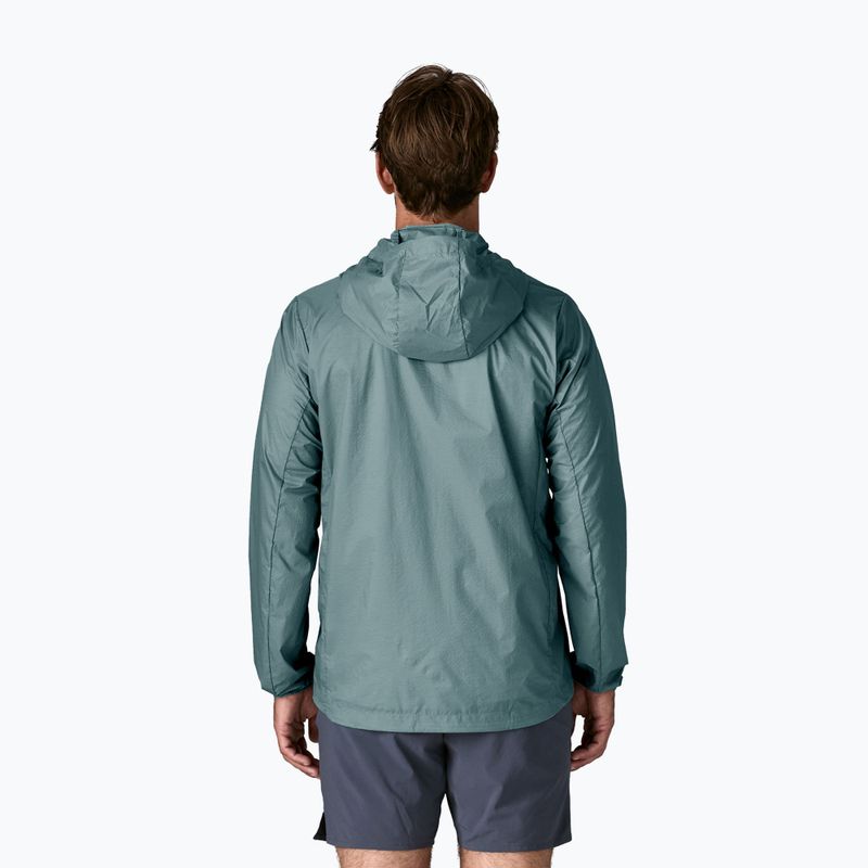 Куртка вітровка чоловіча Patagonia Houdini blue sage 3