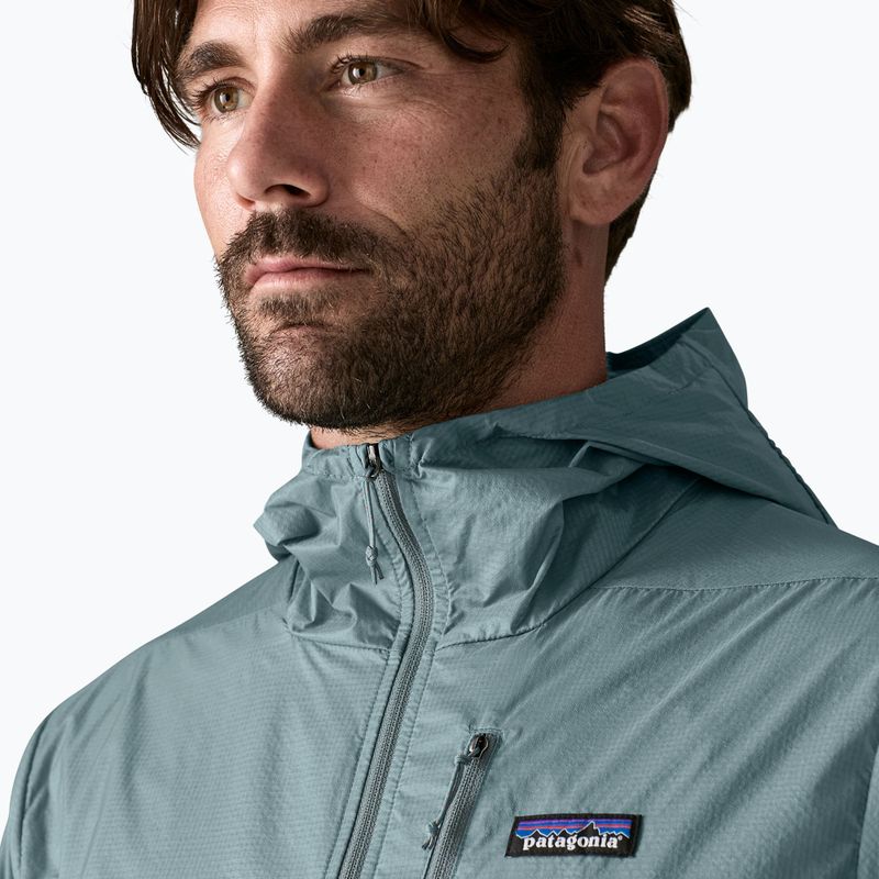 Куртка вітровка чоловіча Patagonia Houdini blue sage 6