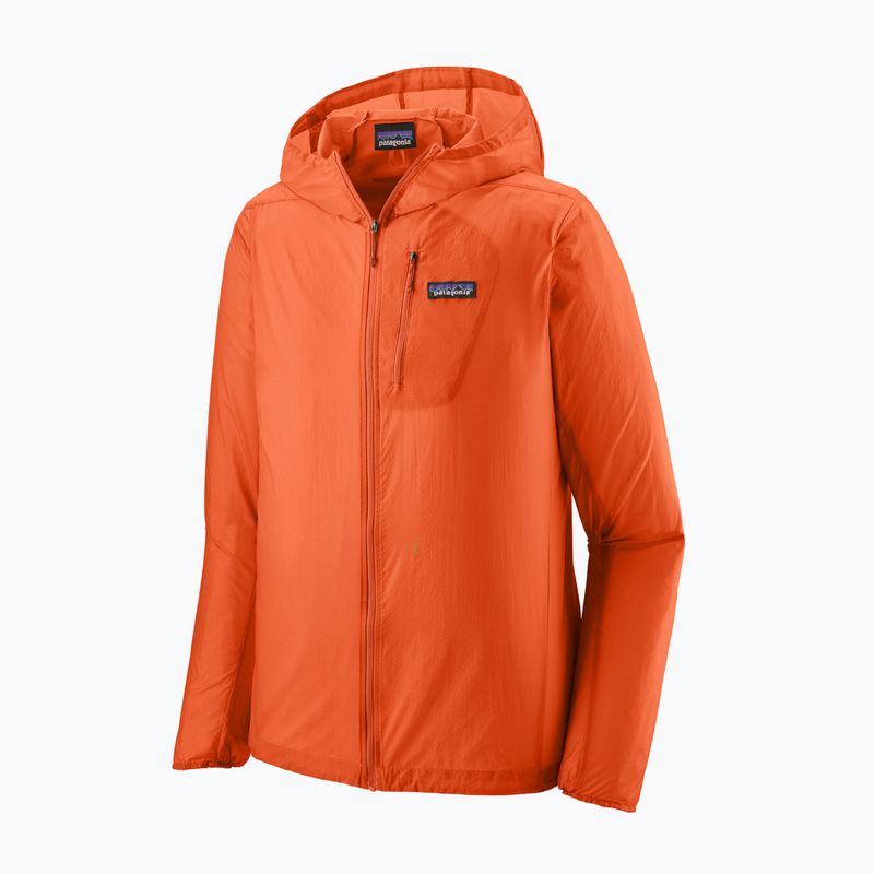 Куртка вітровка чоловіча Patagonia Houdini coral orange 9
