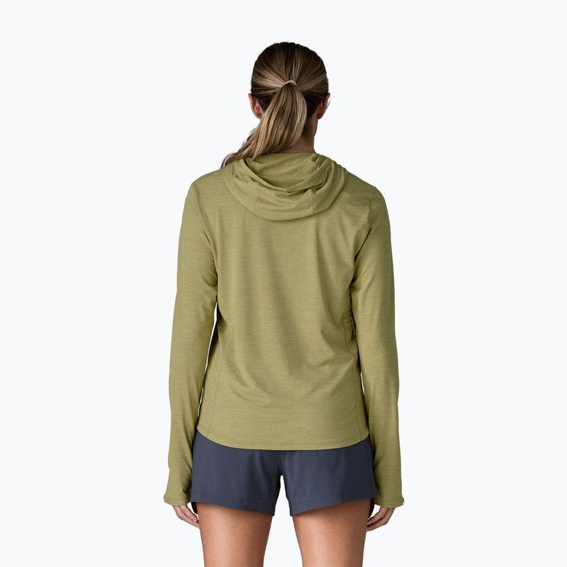 Жіноча кофта Patagonia Capilene Cool Sun Hoody gumtree green/light gumtree green x-dye 3