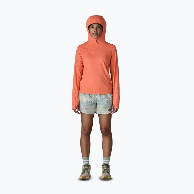 Жіноча кофта Patagonia Capilene Cool Sun Hoody mellow melon/peach sherbet x-dye 2