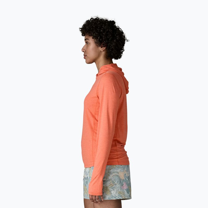 Жіноча кофта Patagonia Capilene Cool Sun Hoody mellow melon/peach sherbet x-dye 4