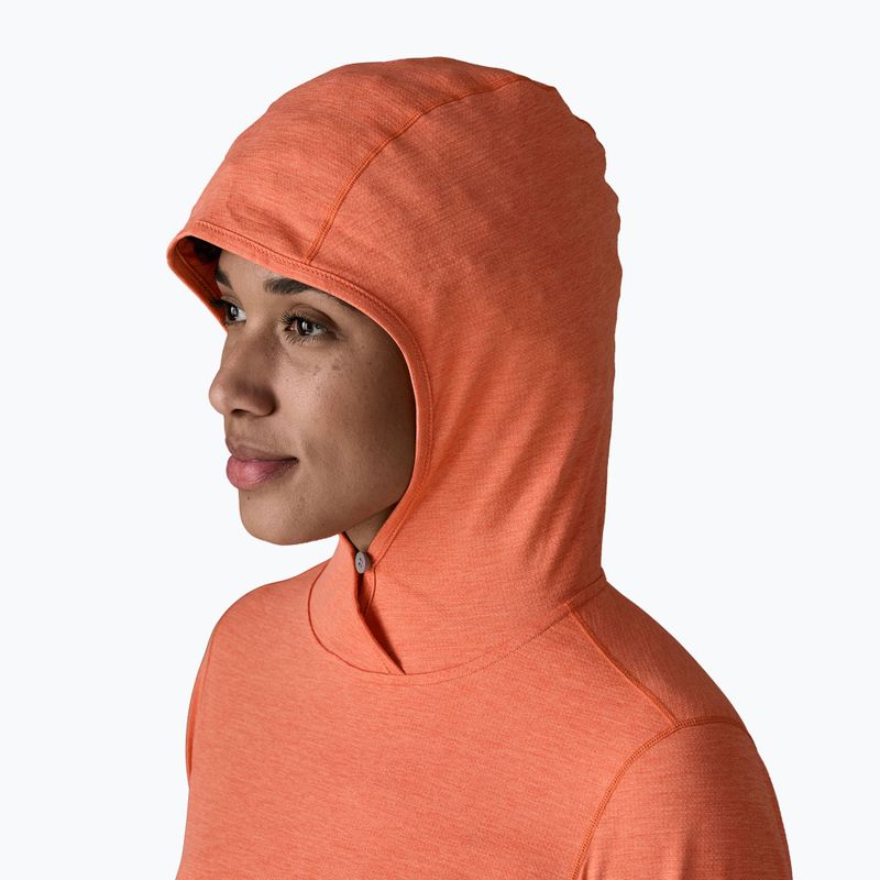 Кофта жіноча Patagonia Capilene Cool Sun Hoody mellow melon/peach sherbet x-dye 5