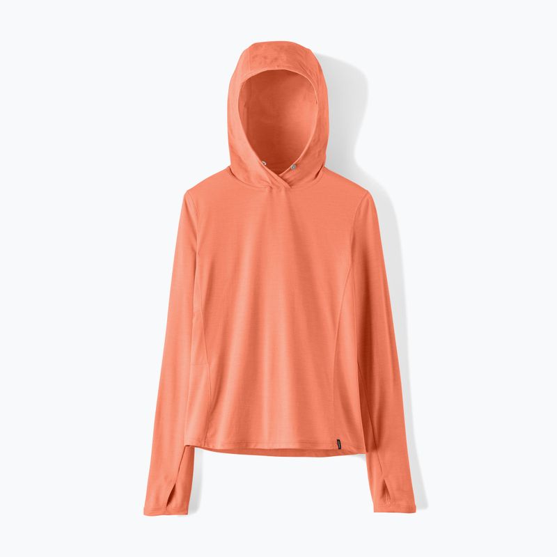 Кофта жіноча Patagonia Capilene Cool Sun Hoody mellow melon/peach sherbet x-dye 8