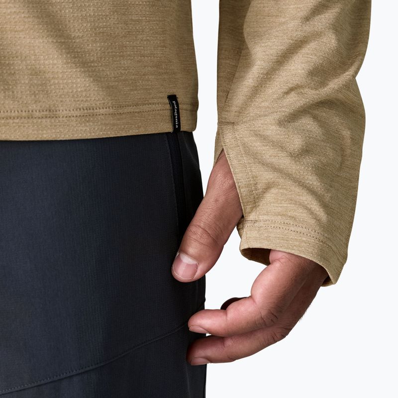 Лонгслів чоловічий Patagonia Capilene Cool Sun seabird grey/light seabird grey x-dye 6