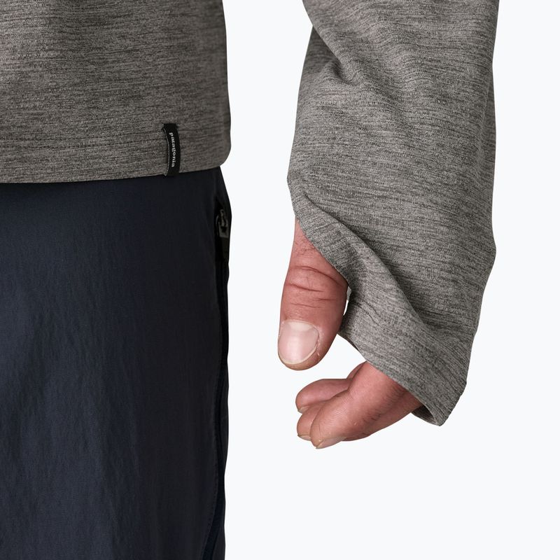 Кофта чоловіча Patagonia Capilene Cool Sun Hoody forge grey/noble grey x-dye 9