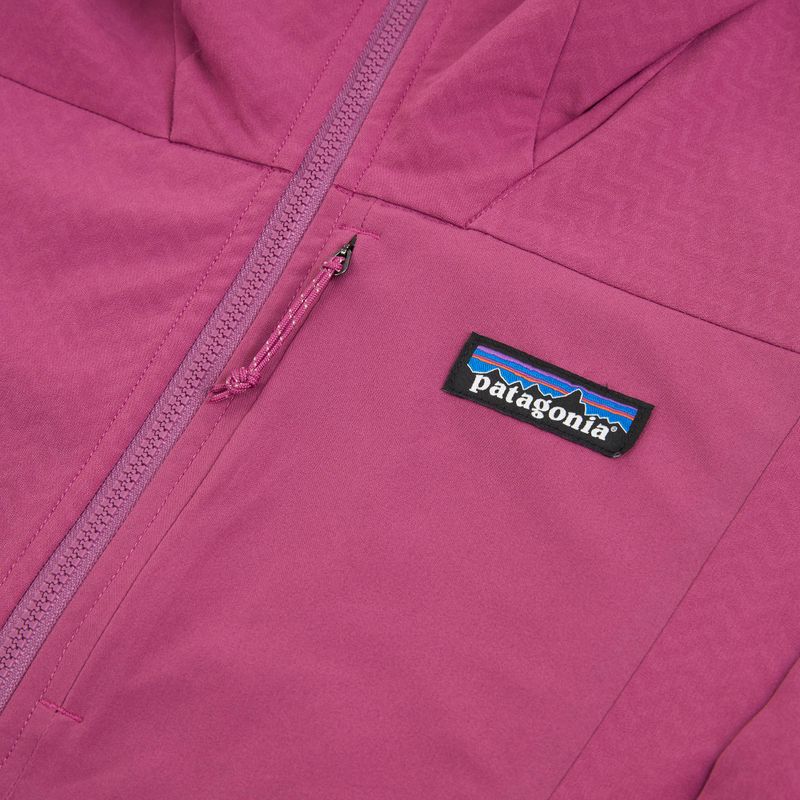 Куртка софтшел жіноча Patagonia R1 CrossStrata Hoody faded magenta 3
