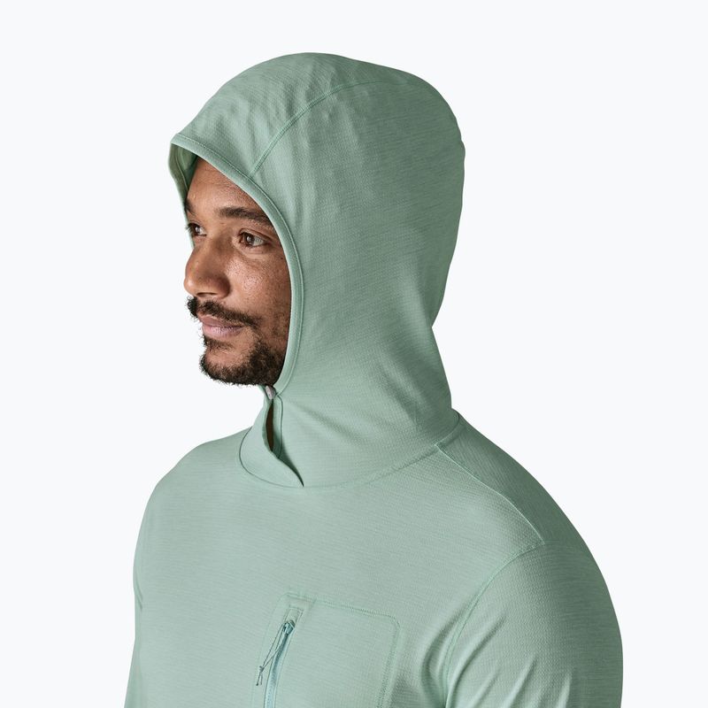 Кофта чоловіча Patagonia Capilene Cool Sun Hoody thermal blue/thin ice x-dye 5