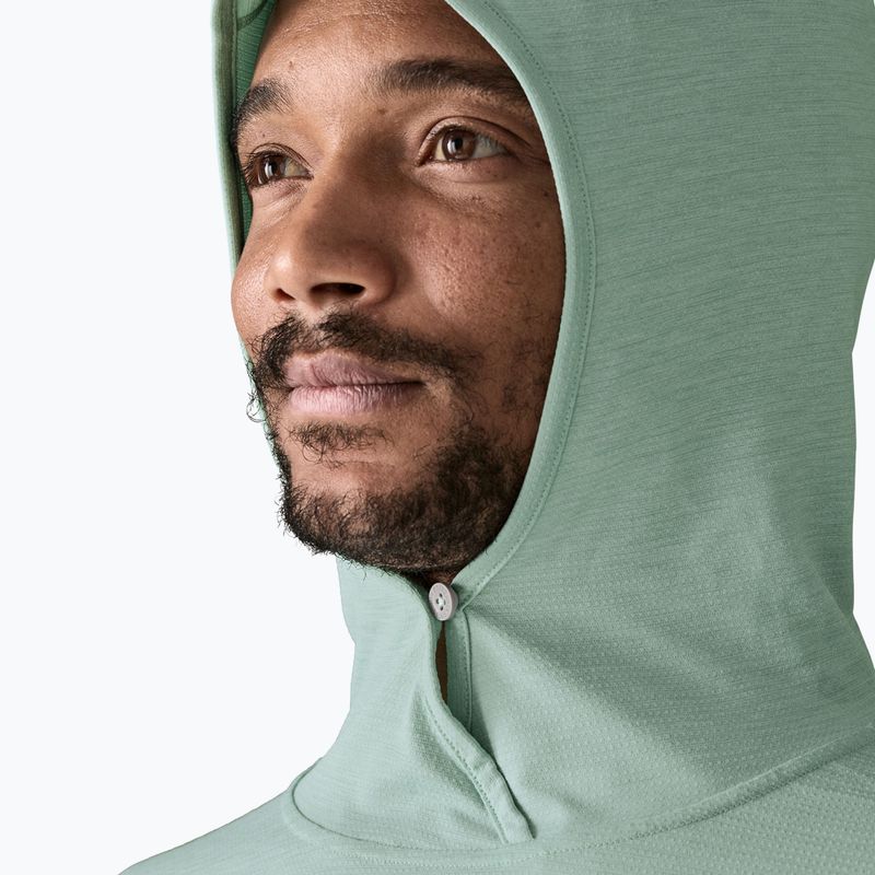 Кофта чоловіча Patagonia Capilene Cool Sun Hoody thermal blue/thin ice x-dye 6