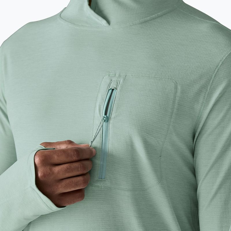 Кофта чоловіча Patagonia Capilene Cool Sun Hoody thermal blue/thin ice x-dye 7