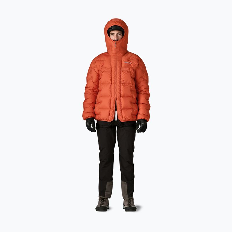 Пуховик чоловічий Patagonia Durable Down Parka coal orange 2